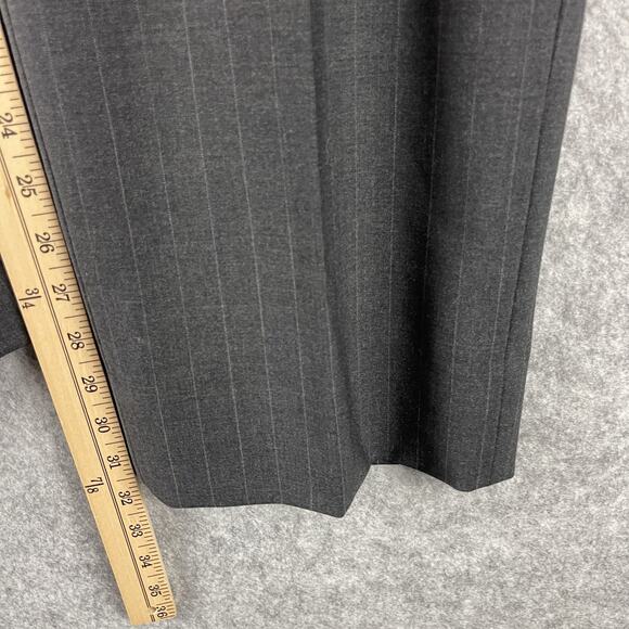 Brooks Brothers 346 Stretch Wool 2 Piece Suit Gray Striped Blazer 44R Pant 35x31 - Picture 13 of 16